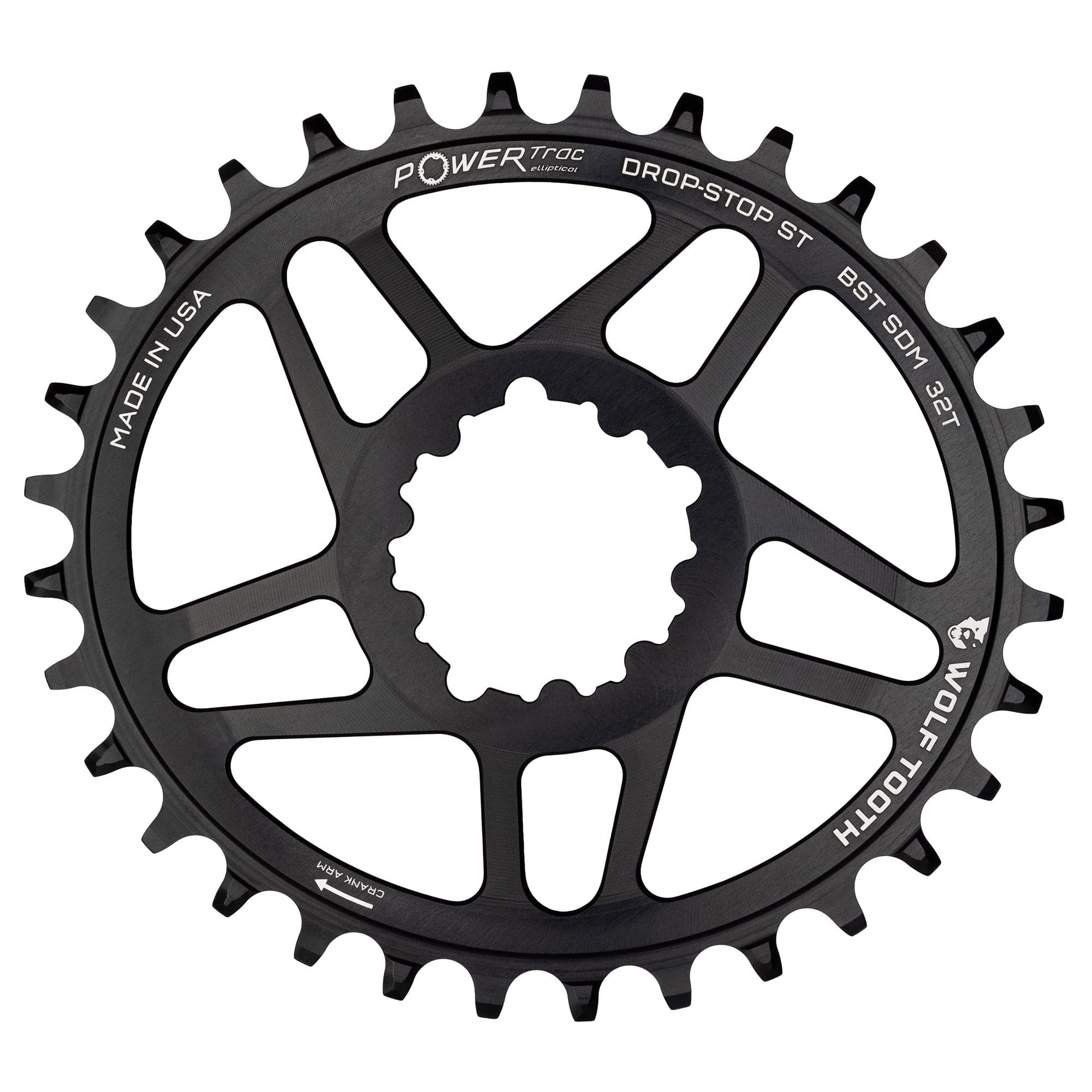 Oval Direct Mount Chainrings for SRAM 3-Bolt Mountain Cranks - Image 3