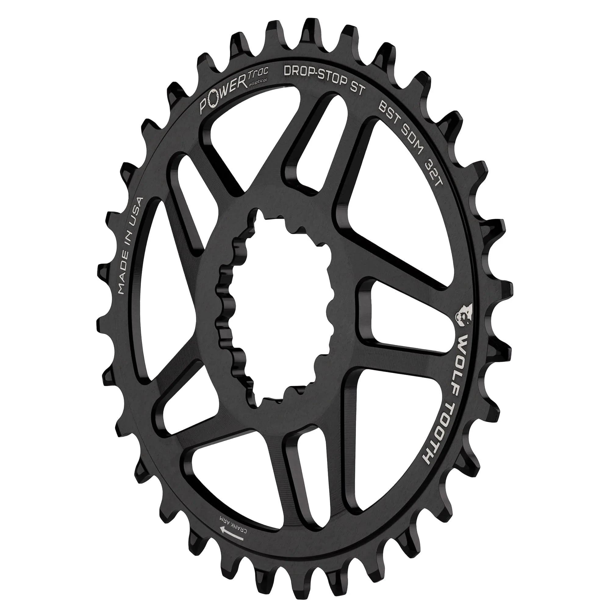 Oval Direct Mount Chainrings for SRAM 3-Bolt Mountain Cranks - Image 4