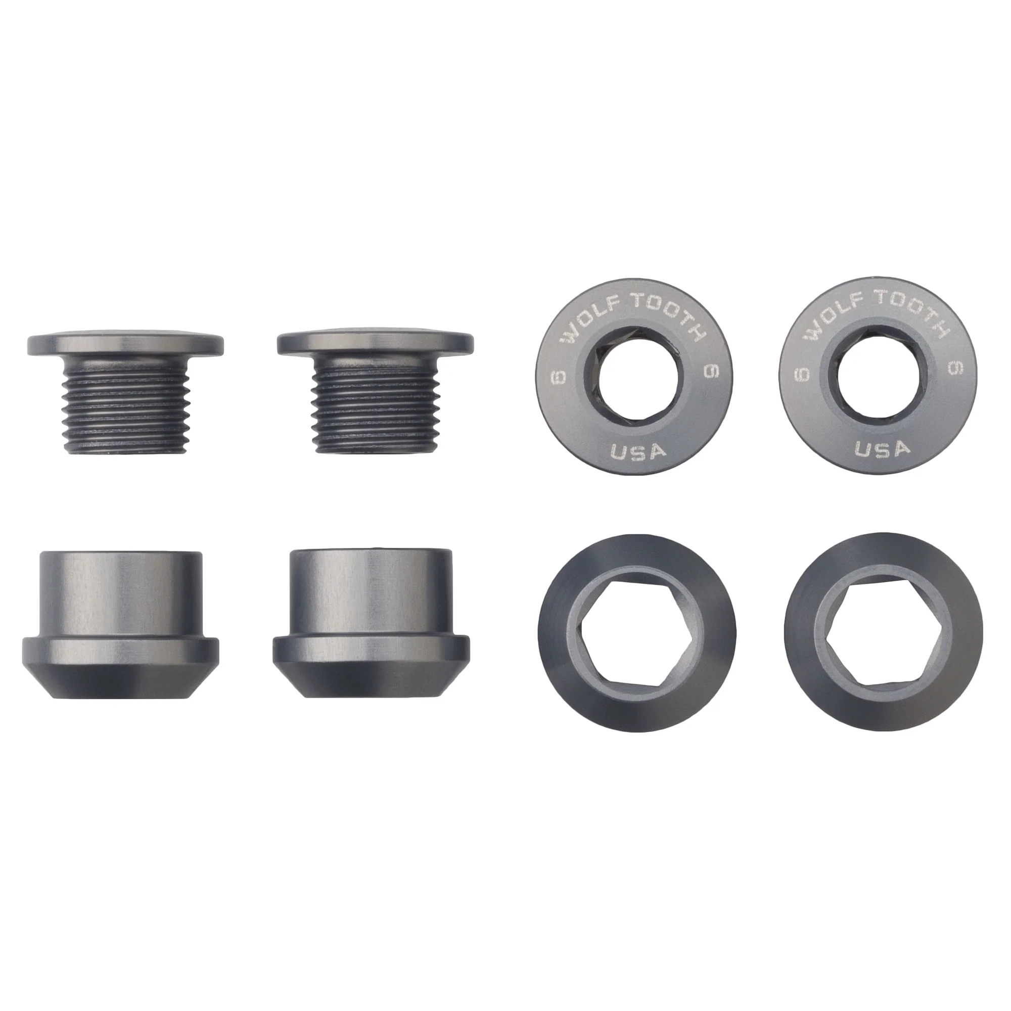 Set of 4 Chainring Bolts+Nuts for 1X - Image 4